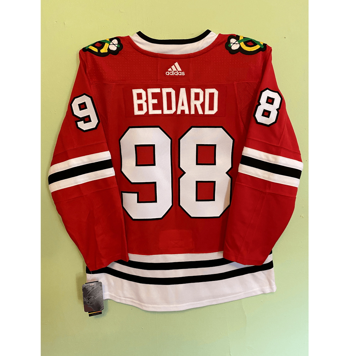 Connor Bedard Chicago Blackhawks Jersey Adidas 52